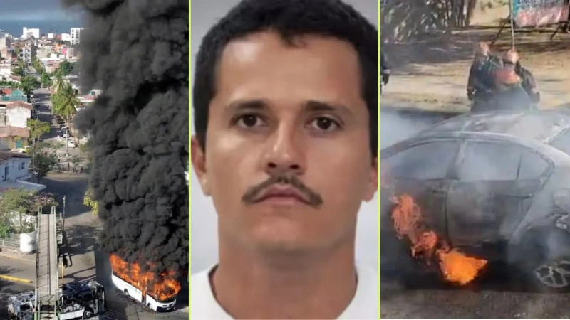 Tras el abatimiento de alias 'El Mencho' en México, varias ciudades permanecen en alerta por disturbios, bloqueos y ataques armados. Foto: cortesía.