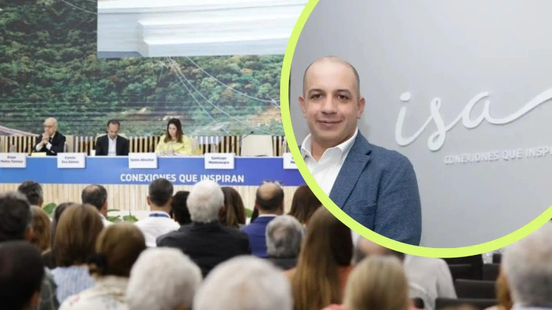 Durante la asamblea de accionistas, Juan Pablo Zárate explicó las decisiones legales que adoptó la compañía frente al fallo del Consejo de Estado. Foto: cortesía.
