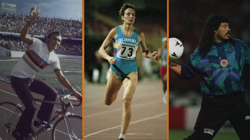 En esta entrega hacemos mención a referentes del deporte paisa en el siglo XX que inspiraron a futuras generaciones. Imágenes de El Espectador e INFOBAE.