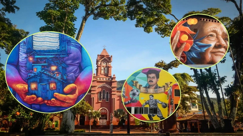 Murales en el municipio de San Carlos