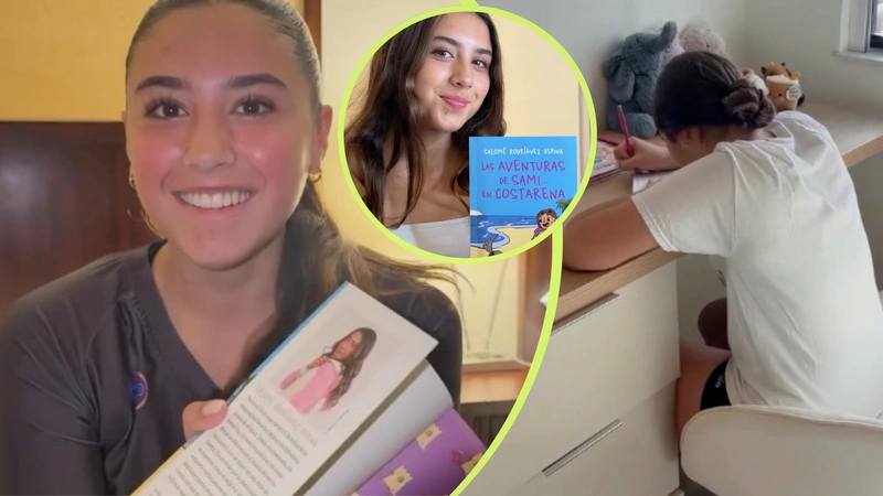 El libro aborda situaciones relacionadas con la vida escolar, el aprendizaje y la importancia de aceptar los errores como parte del crecimiento personal. Fotos: @salomerodriguezospi