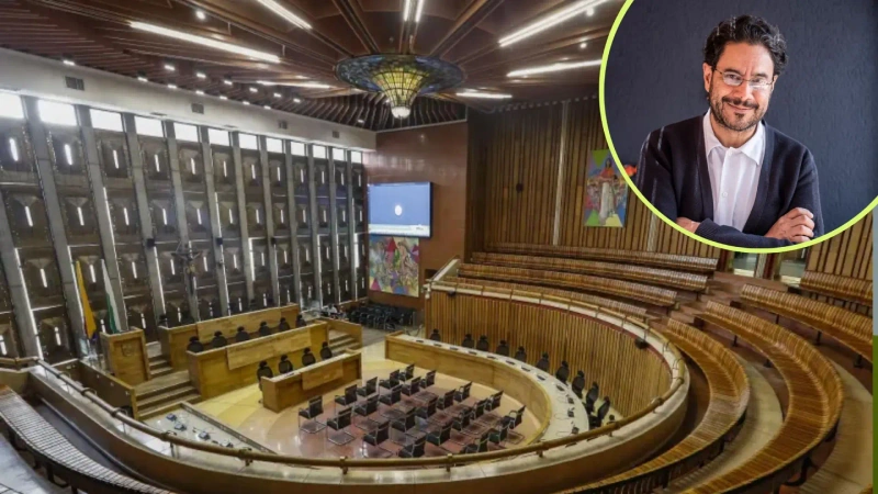 Asamblea de Antioquia declara persona no grata a Iván Cepeda