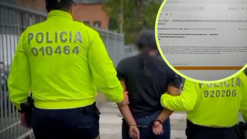 Autoridades capturan red de ciberdelito en Colombia que infiltraba software malicioso en empresas para robar datos y dinero mediante correos falsos. Foto: cortesía.
