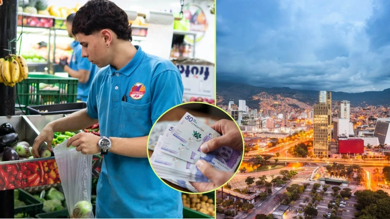 El aumento en alimentos y arriendos mantiene el costo de vida por las nubes en Medellín. Foto: cortesía.