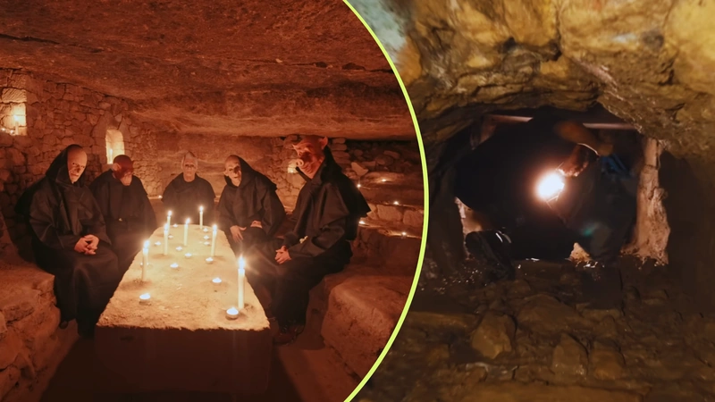 Conozca los secretos de este laberinto de París. Captura de pantalla del canal de YouTube de Portillo.