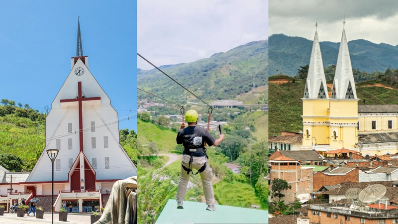 No te pierdas de "Rutas", todos los domingos a las 9:00 p.m. Fotos: Antioquia es mágica y Teleantioquia