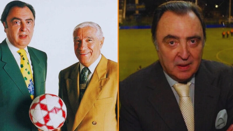 Marcelo Araujo, histórico relator del fútbol argentino recordado por narrar el 5-0 de Colombia a Argentina en 1993. Foto cortesía: El Gráfico