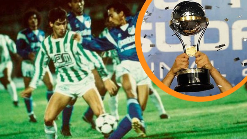 Historial internacional entre Atlético Nacional y Millonarios. La última vez que se enfrentaron fue en 2007 por Copa Sudamericana. Foto cortesía infobae.