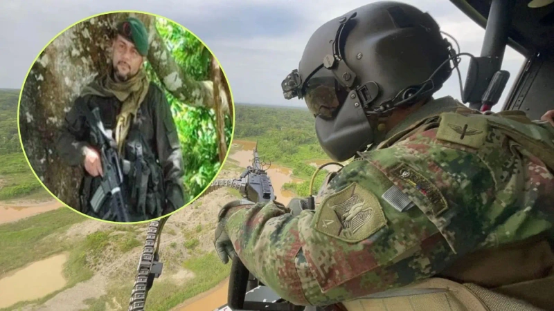 Alias 'Ramiro' cayó luego de cuatro operativos militares. Foto: Cortesía.