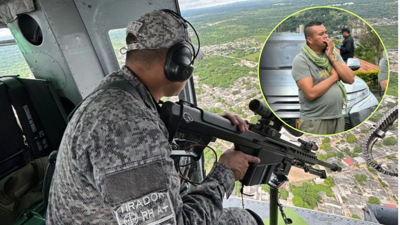 El gobernador de Antioquia, Andrés Julián Rendón Cardona, pidió a las Fuerzas Militares operaciones que permitan neutralizar a alias ‘Calarcá’. Foto: cortesía.