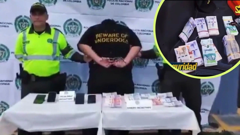 Durante estos controles, la Policía reportó incautaciones de dinero en efectivo, capturas y hallazgos de cédulas de ciudadanía. Foto: cortesía.