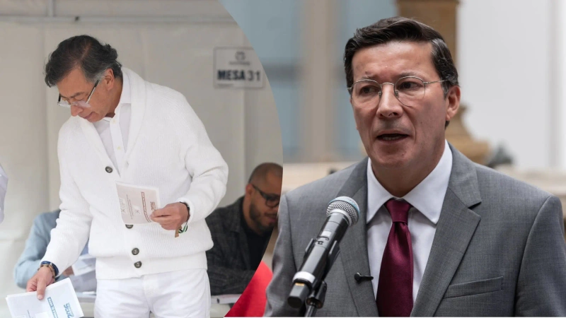 El registrador nacional, Hernán Penagos, aseguró que la jornada electoral de este 8 de marzo cuenta con garantías suficientes. Foto: cortesía.