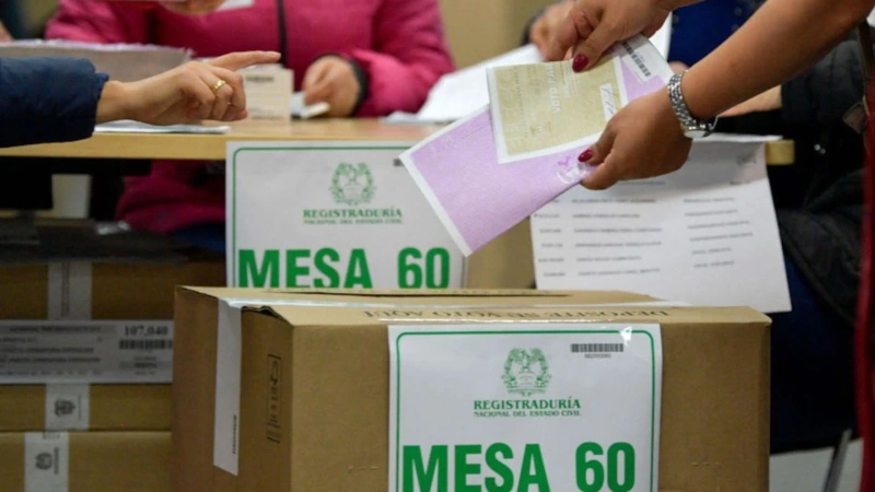 Así terminó la jornada de elecciones legislativas de este 8 de marzo. Foto: cortesía.
