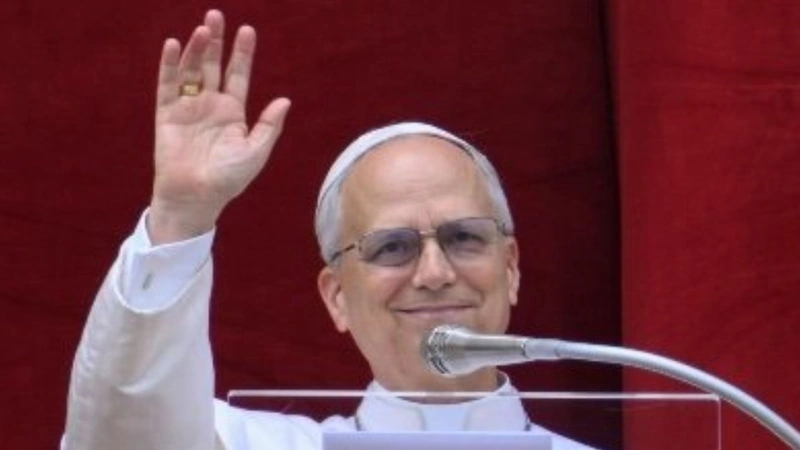 Fotografía del Papa León XIV tras su pronunciamiento sobre Colombia. Foto: tomada de sus redes sociales