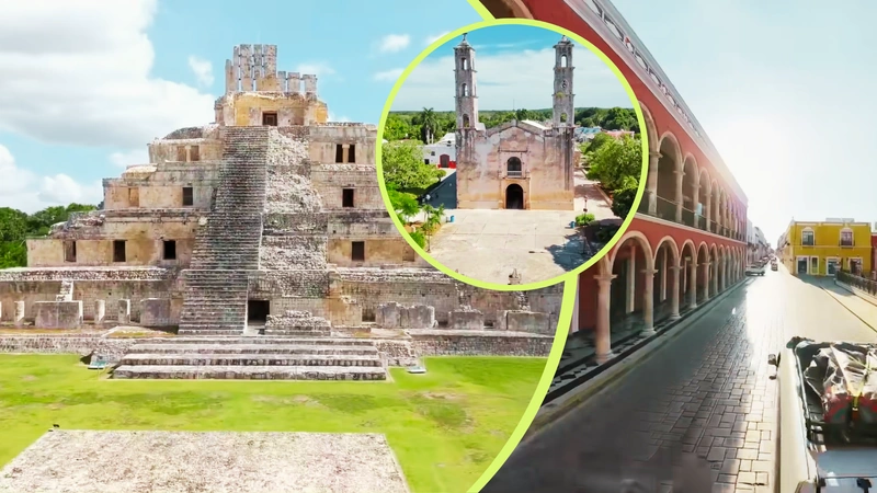 Así es el destino de México que es un paraíso histórico y cultural.. Captura de pantalla del canal de YouTube de Alex TIenda.