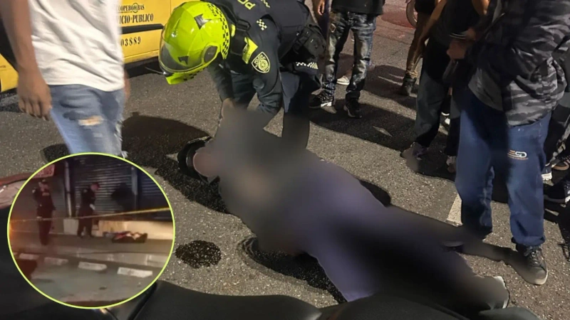El hecho ocurrió sobre las 10:00 p. m. del 7 de abril, cuando dos hombres armados entraron al local, intimidaron a los presentes y uno de ellos amenazó a un trabajador. Foto: cortesía.