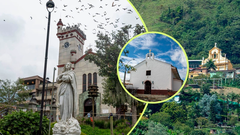 Este modelo de organización explica por qué muchos asentamientos se estructuraron alrededor de templos. En el caso de Medellín, los corregimientos mencionados se consolidaron a partir de parroquias dedicadas a santos específicos, lo que marcó su identidad hasta la actualidad. Fotos: Gerencia de Corregimientos - Alcaldía de Medellín
