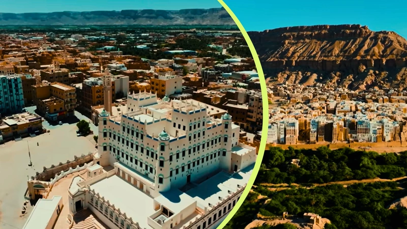Conozca esta ciudad histórica de Yemen. Captura de pantalla del video del canal de YouTube de Joe HaTTab.