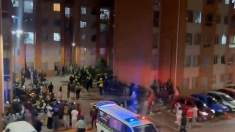 La reacción de la comunidad desató disturbios y obligó la intervención de la fuerza pública. Foto: cortesía.