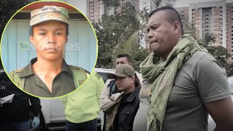 Alias 'Calarcá' tenía solo 14 años cuando fue reclutado por la extintas guerrilla de las Farc. Recibió entrenamiento militar y adoctrinamiento. Foto: Cortesía