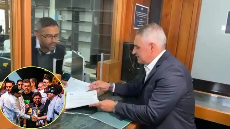 El gobernador de Antioquia, Andrés Julián Rendón Cardona, interpuso la acción de nulidad contra la resolución que levanta las órdenes de captura contra jefes de estructuras criminales del Valle de Aburrá. Foto: Cortesía y Archivo