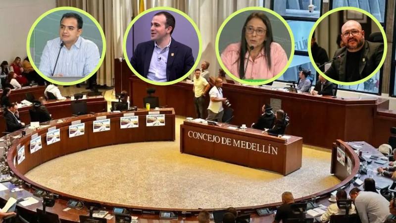 Alcalde pide protección urgente para cuatro concejales en Medellín.