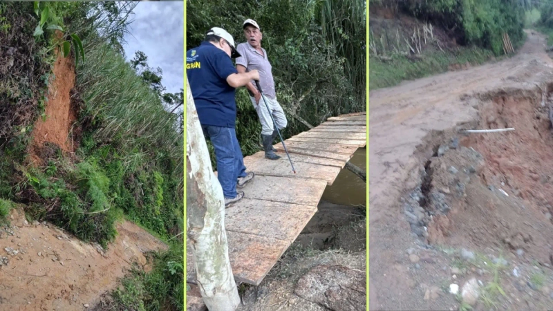 La emergencia limita el transporte y el acceso a servicios básicos. Foto: cortesía.