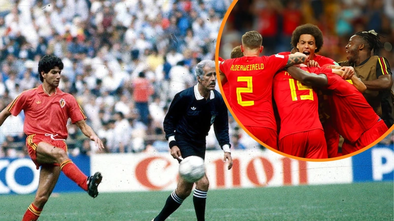 Enzo Scifo fue apodado el 'pequeño Pelé del Tivoli' al destacar desde muy joven en los clubes y la selección. Fotos: FIFA Plus.