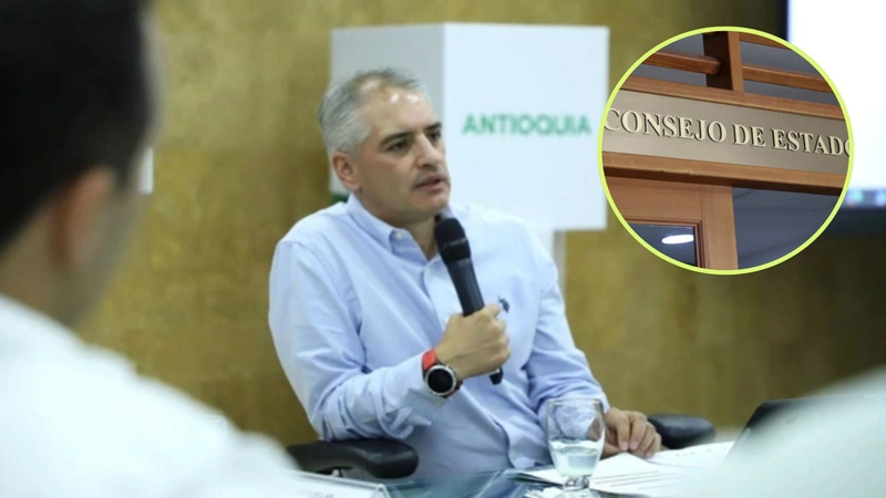 El gobernador de Antioquia, Andrés Julián Rendón Cardona, celebró la decisión del alto tribunal. Foto: cortesía