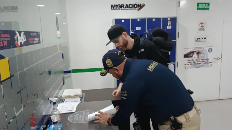 Inadmiten a estadounidense por presuntos vínculos con la explotación sexual. Foto: Migración Colombia.