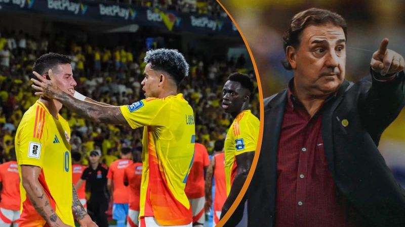 Néstor Lorenzo confirmó la prelista de la Selección Colombia en rueda de prensa de la FCF. Tomado de FIFA y FCF.