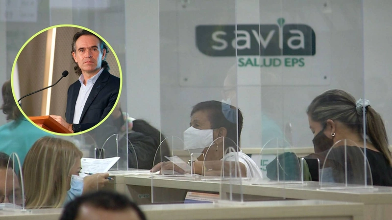 El alcalde de Medellín pide una auditoría forense para Savia Salud. Foto: Teleantioquia y cortesía Alcaldía de Medellín
