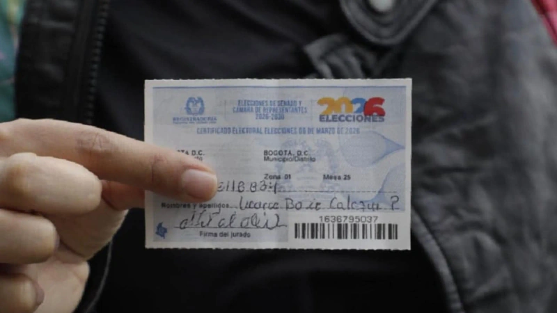 En Colombia, votar y guardar el certificado electoral permite acceder a distintos beneficios establecidos por la ley. Foto: cortesía