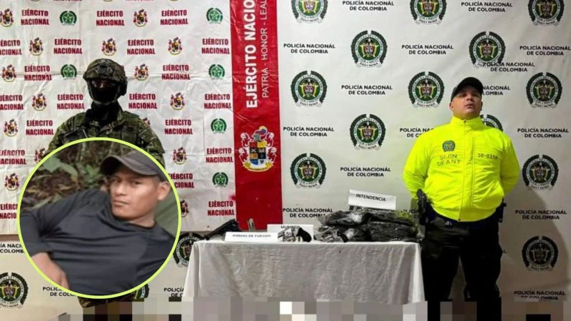 El operativo se desarrolló en la vereda Saladitos de Betulia y entre los muertos figura alias ‘Indio Caizamo’ o ‘Indio Camilo’, señalado como cabecilla en el municipio. Foto: cortesía.