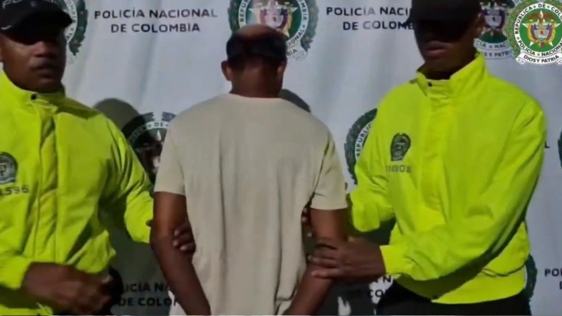 El capturado deberá responder por acceso carnal violento agravado y secuestro simple contra una menor de edad. Foto: cortesía