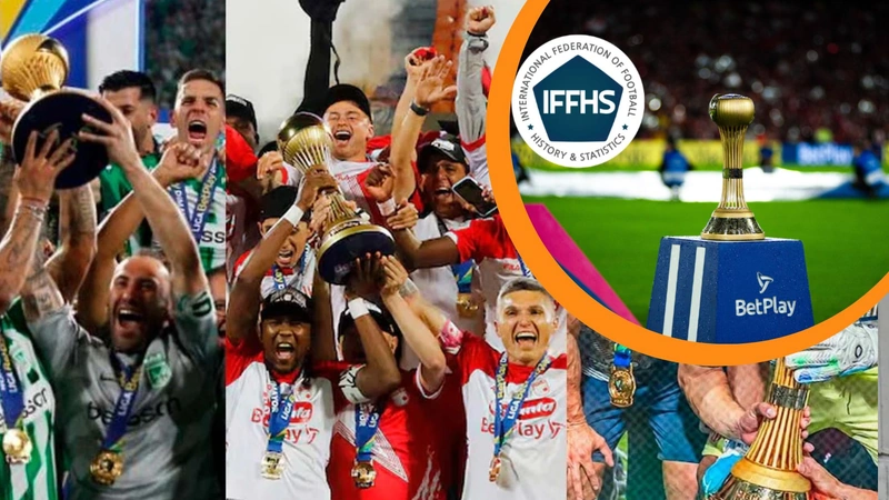 La Liga de Colombia apareció en el puesto 10 del ranking mundial de la IFFHS, superando campeonatos como la MLS, México y Arabia Saudita. FOTO CORTESÍA: 180gradosquindio.com