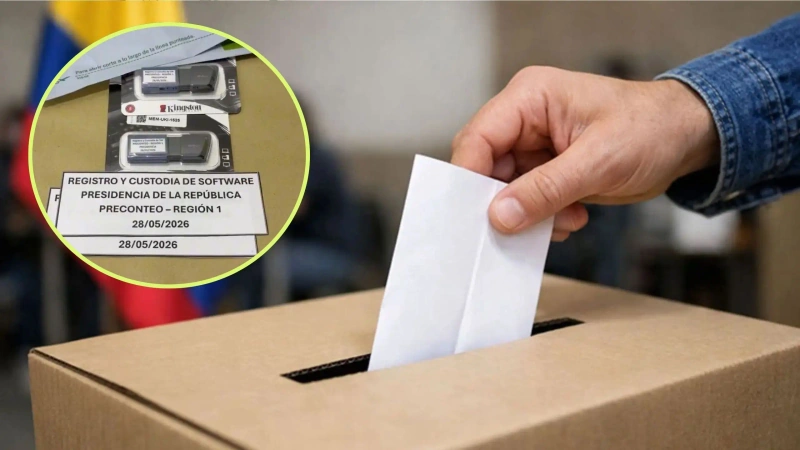 La entidad entregó al procurador Gregorio Eljach el código del sistema electoral en un archivo cifrado con clave de 24 caracteres. Foto: cortesía