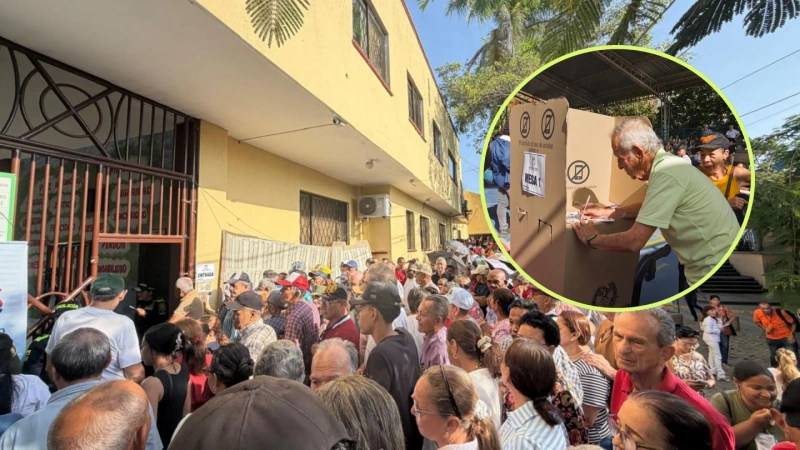 La Registraduría Nacional instaló 13.742 puestos de votación en el territorio nacional. Fotos: cortesía Registraduría