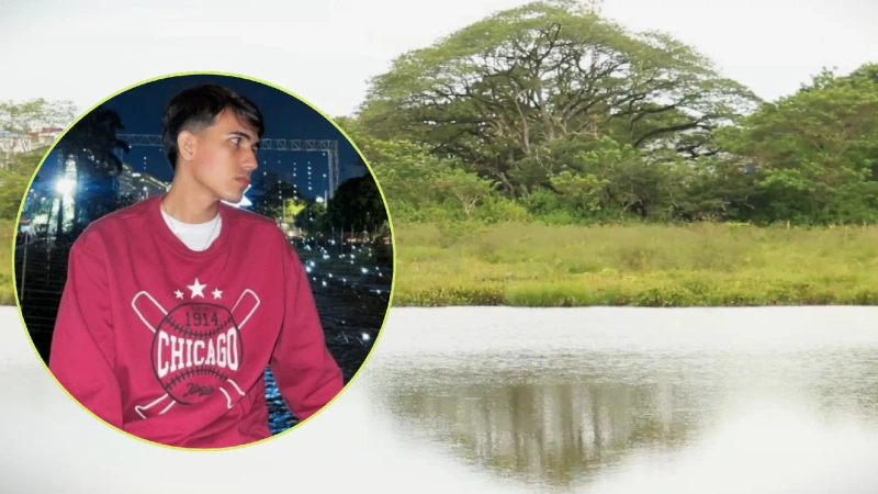 A Gabriel Arenas Herazo lo encontraron muerto en la ciénaga El Silencio, una extensa zona verde que se encuentra dentro del casco urbano de Caucasia. Foto: TANoticias y cortesía