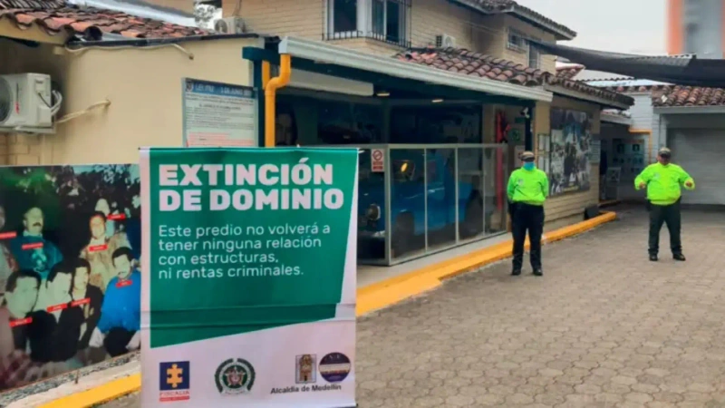 El lugar, permaneció durante años bajo la administración de Roberto Escobar, alias ‘el Osito’, hermano del capo del Cartel de Medellín. Foto: cortesía Fiscalía
