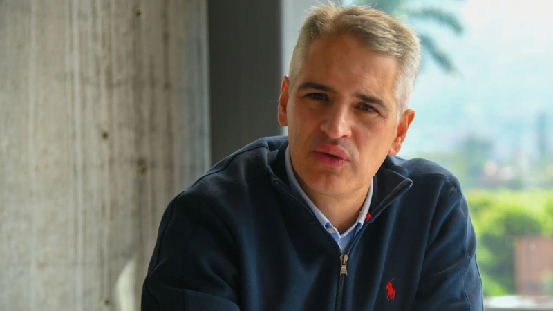 El gobernador de Antioquia, Andrés Julián Rendón Cardona. Foto: cortesía