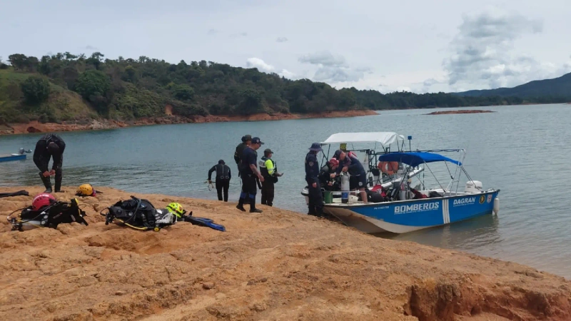 Según autoridades, Avendaño realizaba un recorrido en planchón entre Guatapé e Isla del Sol. Foto: cortesía.