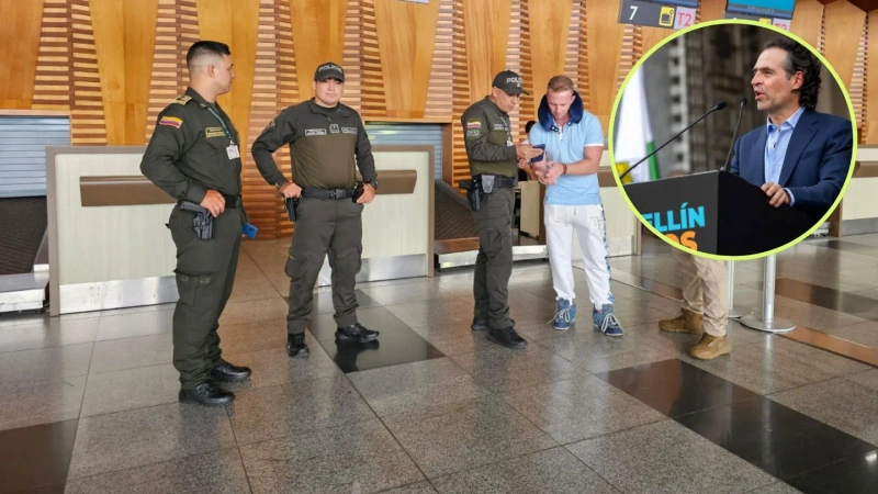 El alcalde Federico Gutiérrez aseguró que el ciudadano ruso utilizó canales directos y perfiles de terceros en redes sociales para difundir hostigamientos y amenazas. Foto: cortesía