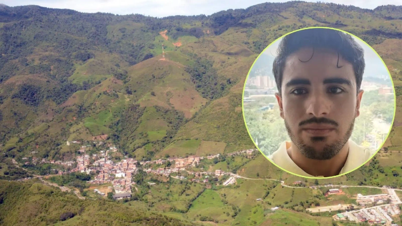 El periodista Mateo Pérez Rueda llegó a Briceño el pasado lunes 4 de mayo. Al día siguiente, su familia perdió contacto con él. Foto: cortesía