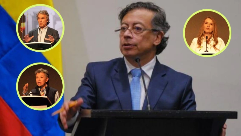 Claudia López y Sergio Fajardo rechazan extradición de Petro por soberanía; Paloma Valencia dice que debe cumplirse si aplica. Fotos: Teleantioquia y cortesía