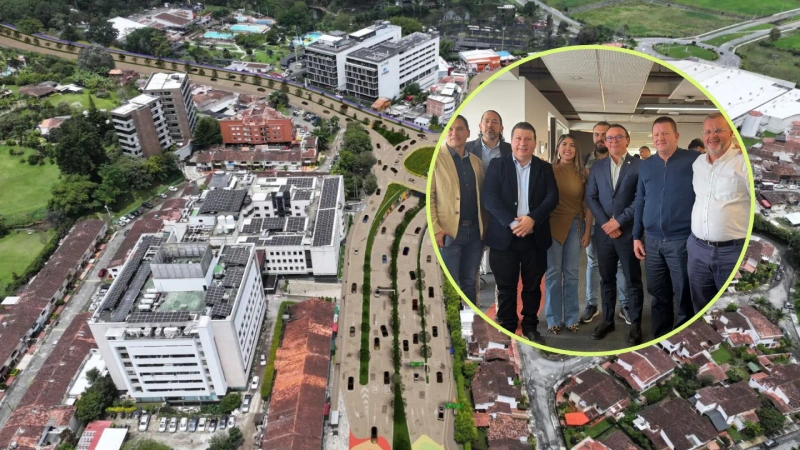 Los alcaldes insistieron en acelerar decisiones para garantizar la continuidad de las obras viales y peatonales del Oriente antioqueño. Foto: cortesía Alcaldía de Rionegro