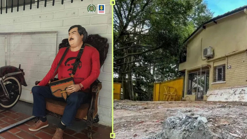 La SAE transformará la casa museo de Pablo Escobar en un espacio de atención y protección para menores de edad. Fotos: cortesía