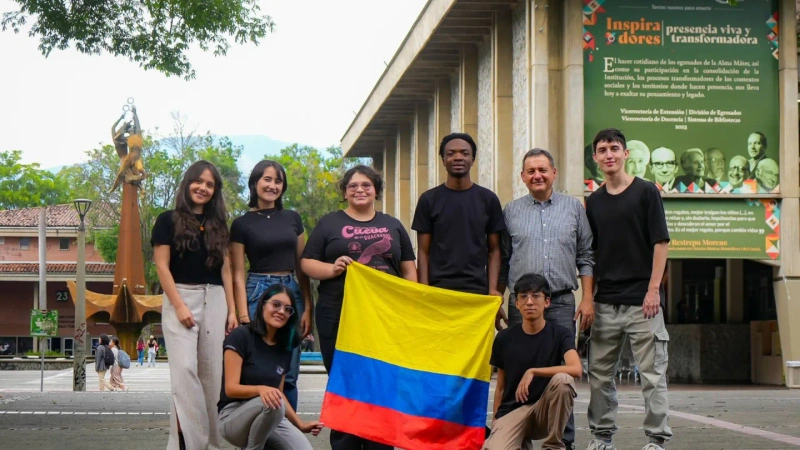 Durante la misión, el sistema buscará un objetivo en tierra y liberará una carga útil antes de aterrizar. Foto: cortesía Universidad de Antioquia