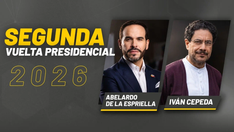 Colombia definió este 31 de mayo los dos candidatos que avanzarán a la segunda vuelta presidencial. Foto: Teleantioquia