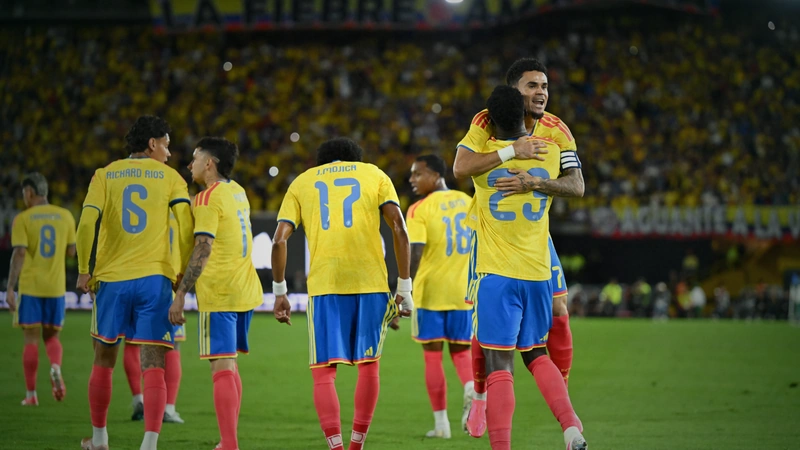 La selección Colombia está lista para hacer su debut mundialista frente a Uzbekistán. Foto: AFP.